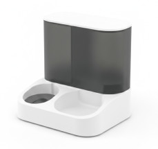 Teng Kedi ve Köpekler İçin Hazneli Mama ve Su Kabı