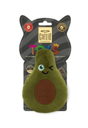 Cattie Matatabi İçerikli Kedi Oyuncağı Peluş Avokado 11Cm