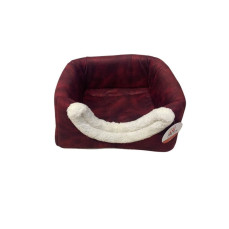Petpretty Comfort Üç Fonksiyonlu Kedi Yatağı Kırmızı 42x42x23cm