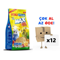 Kiki Excellent Kuş Max Menu Ballı Muhabbet Yemi 500 Gr 12'li Paket