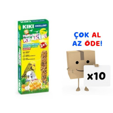 Kiki Excellent Meyveli Kraker 3 Adet ( Muhabbet ) 10'lu Paket