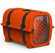 Innocozy Turuncu Kahve Kedi Köpek Taşıma Çantası 33x51x36cm