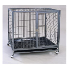 Dayang Köpek Kafesi Galveniz Tekerlekli 95x57x87