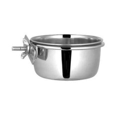 Vidalı Askılı 30 Oz Metal Yem Kabı 14.5