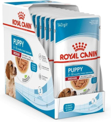 Royal Canin Medium Puppy Köpek Yaş Maması 140g 10'lu Paket