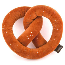 Play Pet Uluslararası Klasik - Bretzel Peluş Köpek Oyuncağı
