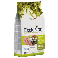 Exclusion Monoprotein Tavuklu ve Narlı Düşük Tahıllı Küçük Irk Yetişkin Köpek Maması 2KG