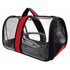 Teng Flybag Şeffaf Taşıma Çantası (Kırmızı) 25x40x35cm