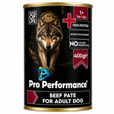 Pro Performance Pate Biftekli Ezme Yetişkin Köpek Konservesi 400gr