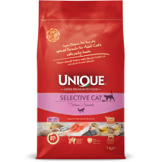 Unique Düşük Tahıllı Selective Yetişkin Kedi Maması Somonlu 1,5 kg