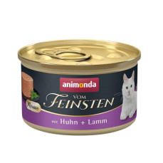 Animonda Vom Feinsten Tavuklu ve Kuzulu Yetişkin Kedi Konservesi 85gr