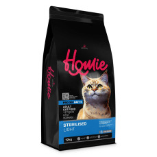 Homie Düşük Tahıllı Süper Premium Tavuklu Kısırlaştırılmış Kedi Maması 12 Kg