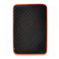 Cattie Altıgen Model Kum Toplayıcı Fonksiyonel Kedi Paspası Turuncu 50X75Cm