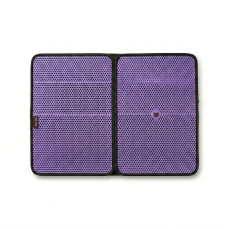 Teng İkili Elekli Kedi Kumu Paspası 60x 81 Cm (Lila)