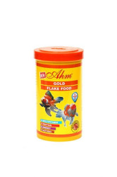 Ahm Gold Flake Food Japon Balıkları için Yem100 ml