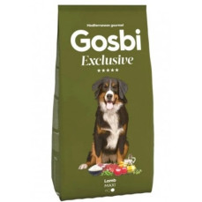 Gosbi Exclusive Düşük Tahıllı Kuzulu Büyük Irk Yetişkin Köpek Maması 12KG