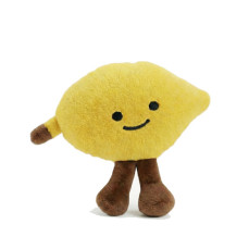 Eastland Catnipli Hışırtılı Peluş Limon Kedi Oyuncağı 12,5cm