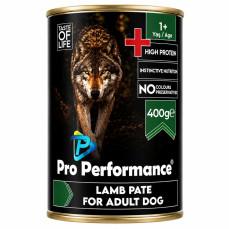 Pro Performance Pate Kuzulu Ezme Yetişkin Köpek Konservesi 400gr