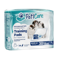 Paticare Yavru Köpek Tuvalet Eğitim Çiş Pedi Yapışkanlı Mavi 60x90cm 30'lu