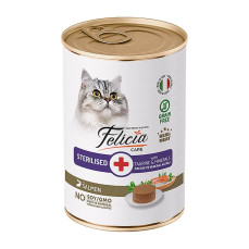 Felicia Kısır Tahılsız Somonlu Kedi Konserve 400 Gr