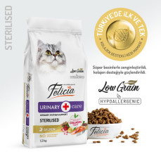Felicia Az Tahıllı Sterilised Somonlu HypoAllergenic Kedi Maması 12 Kg