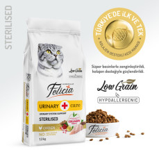 Felicia Hypo-Allergenic Düşük Tahıllı Tavuklu Kısırlaştırılmış Kedi Maması 12kg
