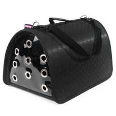 Flip Flybag Kapalı Kedi-Köpek Taşıma Çantası 44x28x28cm (Siyah)