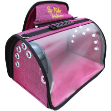 Lavista Pet Tomris FlyBag Sırt Taşıma Çantası (Pembe) 44x26x27 cm