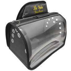 Lavista Pet Tomris FlyBag Sırt Taşıma Çantası (Siyah) 44x26x27 cm