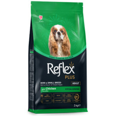 Reflex Plus Adult Small Dog Tavuklu Küçük Irk Yetişkin Köpek Maması 3 kg