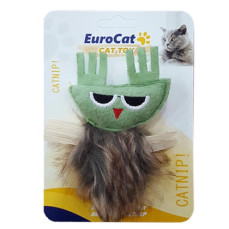 Eurocat Catnipli Kedi Oyuncağı Yeşil Sincap