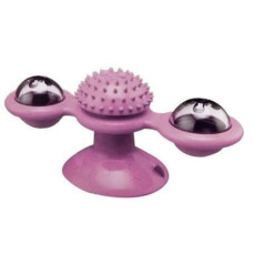 Eurocat Kedi Oyuncağı Vantuzlu Yel Değirmeni Pembe