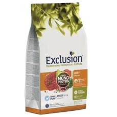 Exclusion Monoprotein Sığır Etli ve Narlı Düşük Tahıllı Küçük Irk Yavru Köpek Maması 2KG