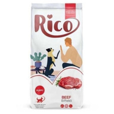 Rico Sığır Etli Yavru Köpek Kuru Maması 15 KG