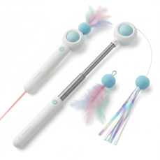 Teng Retractable Cat Wand Uzatmalı Lazerli Kedi Oltası