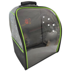 Lavista Pet Twist Şeffaf Sırt Taşıma Çantası (Füme) 40x32x26 cm