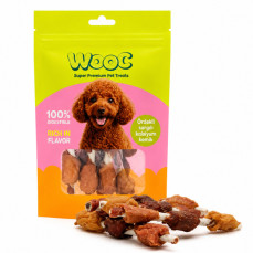 Wooc Tavuk Ördek ve Ciğer Sargılı Köpek Ödül Çubuğu 80gr
