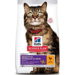 Hill's SCIENCE PLAN Sensitive Stomach Skin Deri Hassasiyeti Kedi Maması 1,5 Kg
