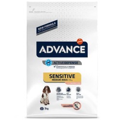 Advance Dog Sensitive Somonlu Pirinçli Hassas Yetişkin Köpek Maması 3Kg