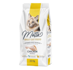 Motto Tavuklu Yetişkin Kedi Maması 15 Kg