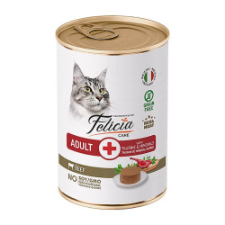 Felicia Yetişkin Tahılsız Biftekli Kedi Konserve 400 Gr