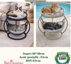 C-Pet Ranza Model Salıncaklı Kedi Yatağı