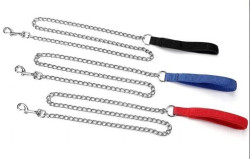 Nunbell Yumuşak Tutmalı Zincir Köpek Gezdirme Tasması 3,5 Mm - 120 Cm