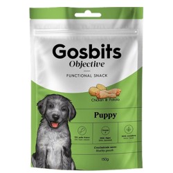 Gosbits Objective Functional Snack Tavuklu ve Patatesli Yavru Köpek Ödül Maması 150gr