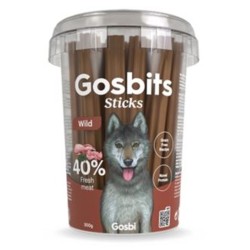 Gosbits Sticks Wild Av Hayvanlı Mini Ağız ve Diş Sağlığı İçin Köpek Ödülü 300gr