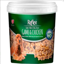 Reflex Semi-Moist Av Hayvanlı ve Tavuklu Yumuşak Köpek Ödülü 500 gr