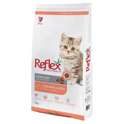Reflex Kitten Tavuklu ve Pirinçli Yavru Kedi Maması 15 Kg