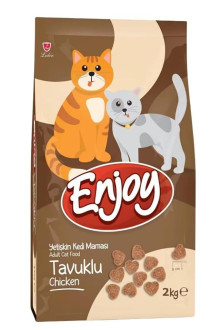 Enjoy Tavuklu Yetişkin Kedi Maması 2 Kg