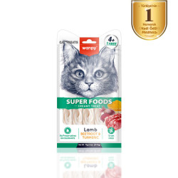Wanpy Superfood Kuzulu, Pancar & Zerdeçallı Krema Kedi Ödülü 5x14 gr