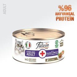 Felicia Somonlu Ezme Kısırlaştırılmış Kedi Konserve Maması 85 Gr